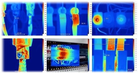 Imaginea expertiza termografica tablou electric Verificare Pram Iasi Iasi
